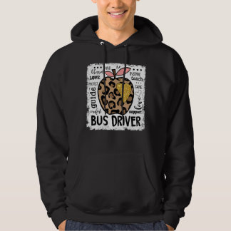 Terug naar school Teach Love Inspire buschauffeur Hoodie
