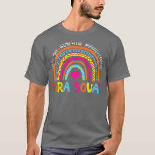 Terug naar school Teach Love Inspire Para Squad Bo T-shirt