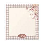 Terug naar School Teacher Classroom Supplies Notitieblok (Voorkant)