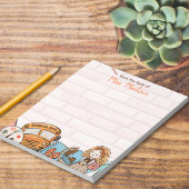 Terug naar School Teacher Gift Gepersonaliseerd Notitieblok