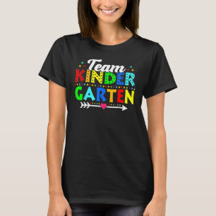 Terug naar School Team Kleuterschool Leraar Leerli T-shirt