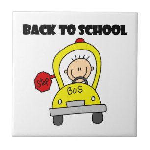 Terug naar School Tegeltje