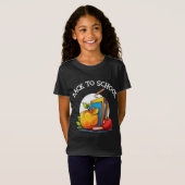 Terug naar school Teken T-shirt (Voorkant volledig)