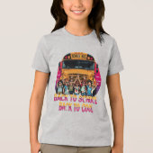 Terug naar school Terug naar cool Kinder T-shirt (Voorkant)