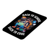 Terug naar school, terug naar cool magneet (Linkerzijde)