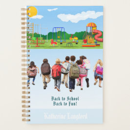 Terug naar school terug naar plezier planner