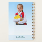 Terug naar school terug naar plezier planner (Achterkant)