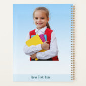 Terug naar school terug naar plezier planner (Achterkant)