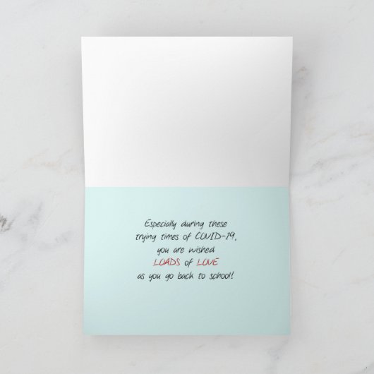 Terug naar school tijdens COVID-19 hartbelasting Kaart (Binnen)