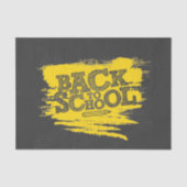 Terug naar School Tissue Paper - Cadeauverpakking Tissuepapier (Voorkant)