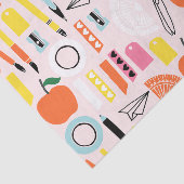 Terug naar school tissuepapier (Detail)