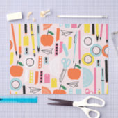 Terug naar school tissuepapier (Craft)