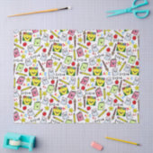 Terug naar school tissuepapier (Craft)