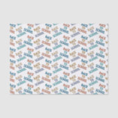 Terug naar school tissuepapier (Voorkant)