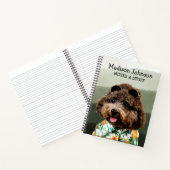 Terug naar school Toy Poodle notitieboek (Binnen)