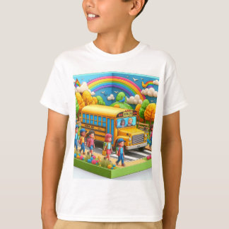 Terug Naar School Trots Jongens T-shirt