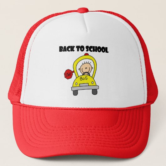 Terug naar school trucker pet (Voorkant)