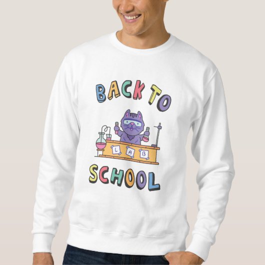 Terug naar school trui (Voorkant)