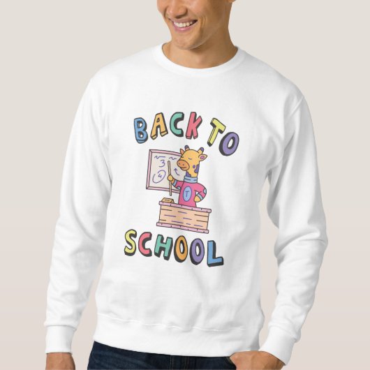 Terug naar school trui (Voorkant)