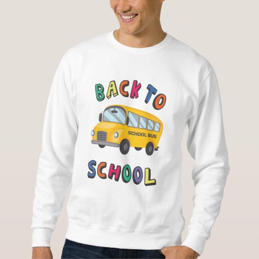 Terug naar school trui (Voorkant)