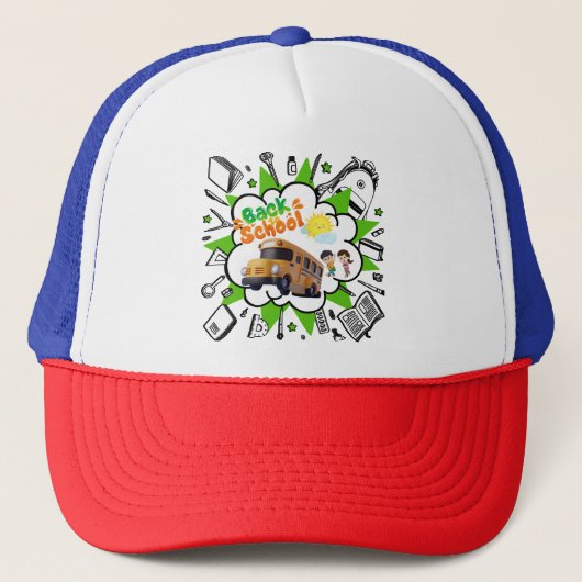 Terug naar school Tsirth Trucker Pet (Voorkant)