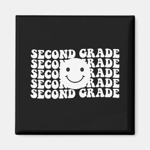 Terug naar school tweede klas leraar magneet