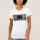 Terug naar school tweede klas leraar t-shirt (Voorkant)
