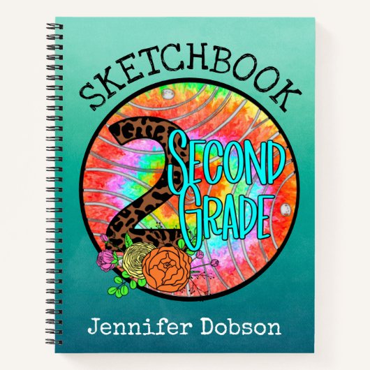 Terug naar school tweede klas notitieboek (Voorkant)