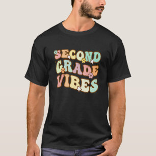 Terug naar school Tweede klas sfeer Student Leraar T-shirt