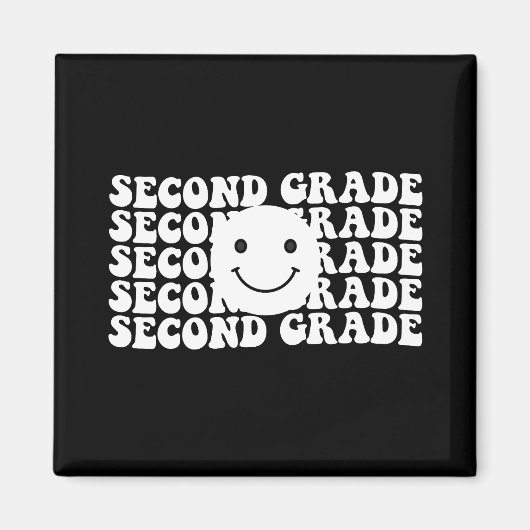 Terug naar school tweedeklas leraar magneet (Voorkant)