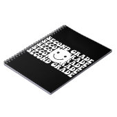 Terug naar school tweedeklas leraar notitieboek (Linkerzijde)