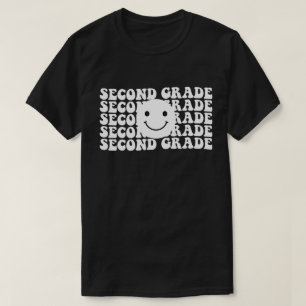 Terug naar school tweedeklas leraar t-shirt