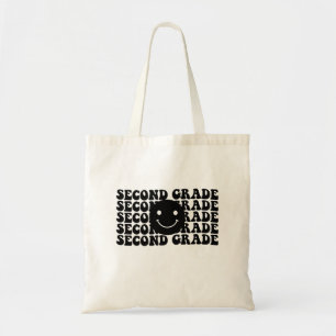 Terug naar school tweedeklas leraar tote bag