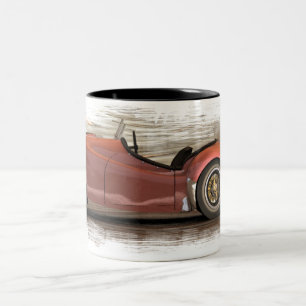 Terug naar school tweekleurige koffiemok