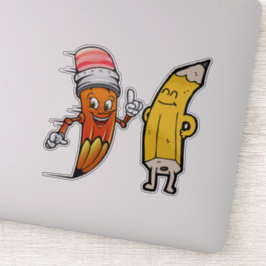 Terug naar school vibes, grappige school geschenke sticker