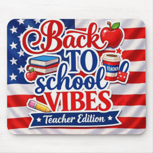 Terug naar school Vibes – Muismat voor leraren