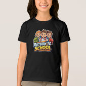 Terug naar School Vibes T-shirt - Eerste dag klaar (Voorkant)