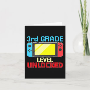 Terug naar School Video Gamer 3de Grade Level Unlo Kaart