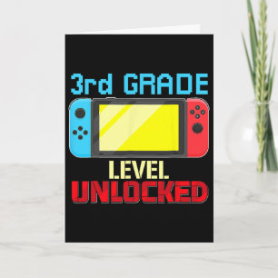 Terug naar school videogamer 3e leerjaar niveau on kaart