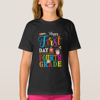 Terug naar school, vierde klas t-shirt