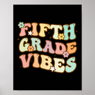 Terug naar school vijfde klas klasleerling W Poster