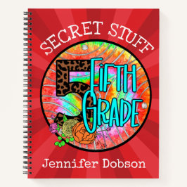 Terug naar school vijfde klas notitieboek