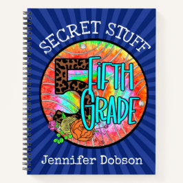 Terug naar school vijfde klas notitieboek