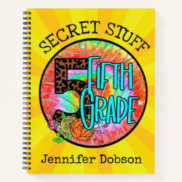 Terug naar school vijfde klas notitieboek