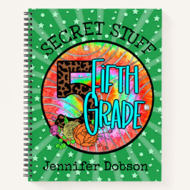 Terug naar school vijfde klas schrift notitieboek