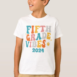 Terug naar school Vijfde klas Vibes T-shirt
