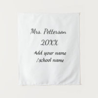Terug naar school voeg de naam van de leerkracht j