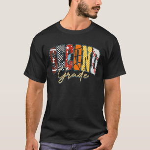 Terug naar school voetbal honkbal basketbal tweede t-shirt