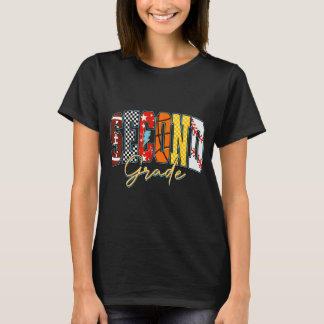 Terug naar school voetbal honkbal basketbal tweede t-shirt