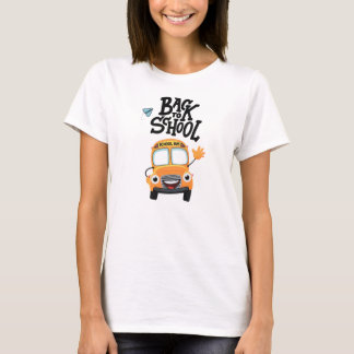 Terug naar school volwassenen T-shirt